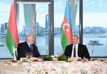 President Ilham Aliyev Holds One-On-One Meeting With German President Fra...