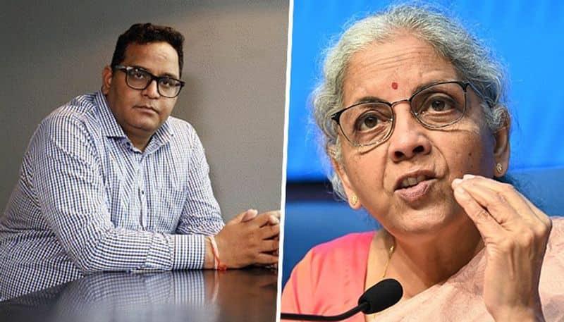 What Fm Nirmala Sitharaman Told Paytm Ceo Vijay Shekhar Sharma During