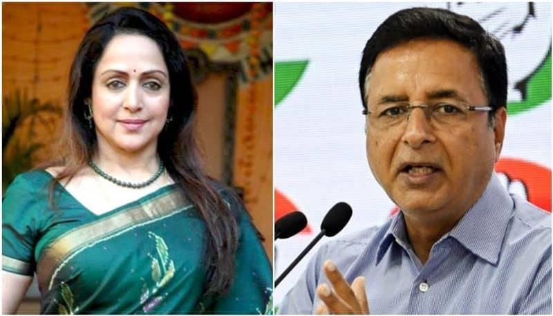 Eci Issues Notice To Randeep Surjewala Over Comments On Hema Malini