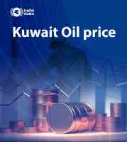 KPC: Kuwait Oil Price Down USD 1.79 To USD 96.11 Pb...