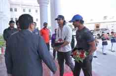 Gujarat Titans Captain Hardik Pandya Arrives In Ahmedabad For IPL 2023...