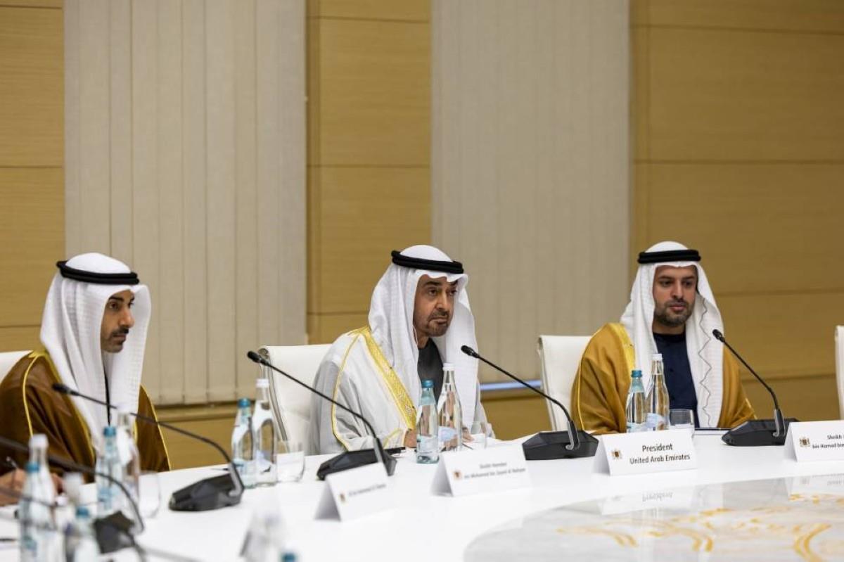 محمد بن زايد: الإمارات حريصة على تعزيز شراكاتها التنموية مع دول القوق...