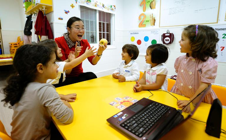 In Spain, even toddlers learn Chinese for job hopes