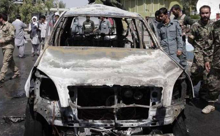 Two Policemen Die in Afghanistan Car Bombing