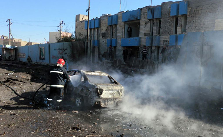 At Least Four Iraqi People Killed 12 Injured In Car Bombs