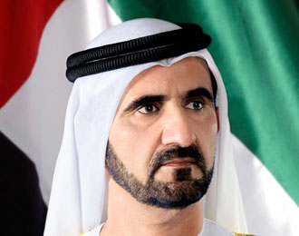 Shaikh Mohammed praises art scene in Dubai