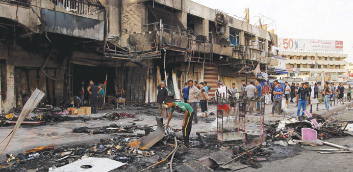 At least 30 die as bombs hit Baghdad and Diyala