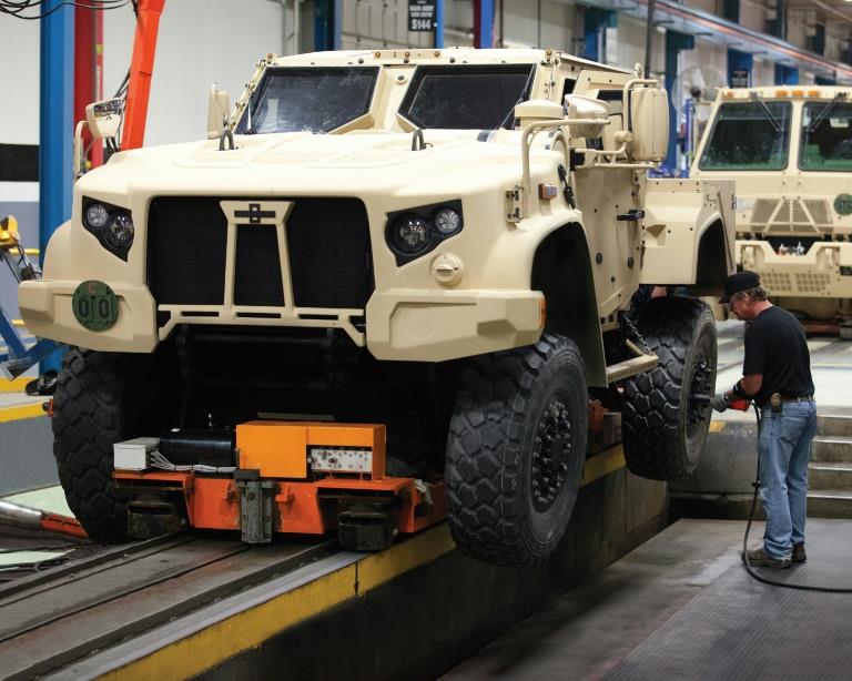Lockheed Martin protests new armored truck contract
