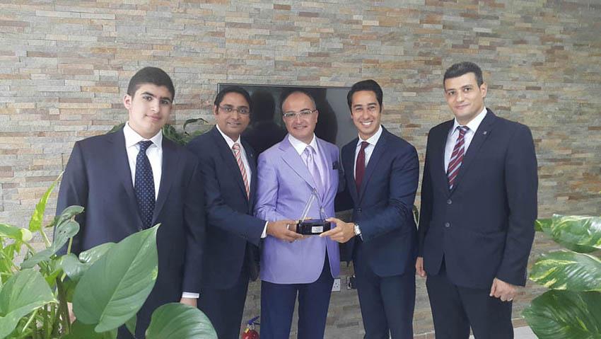 Al Basel Consultancy receives Best Suite Productivity award from The Address Downtown Dubai Hotel