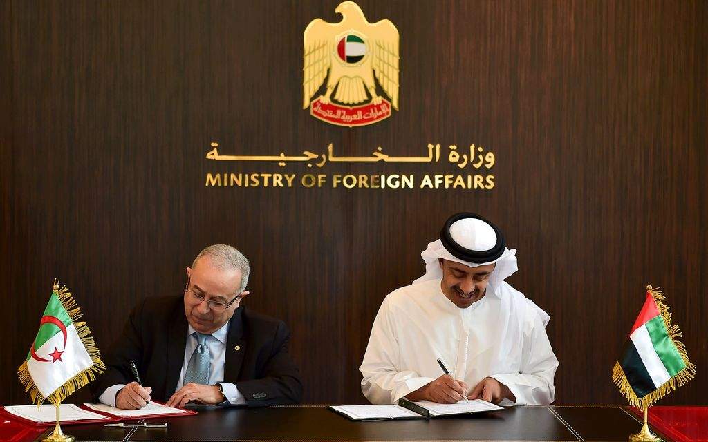 Abdullah chairs UAE Algeria Joint Committee meeting