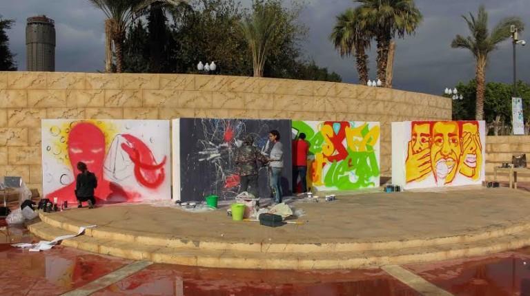 Graffiti exhibition fights social perception of AIDS/HIV