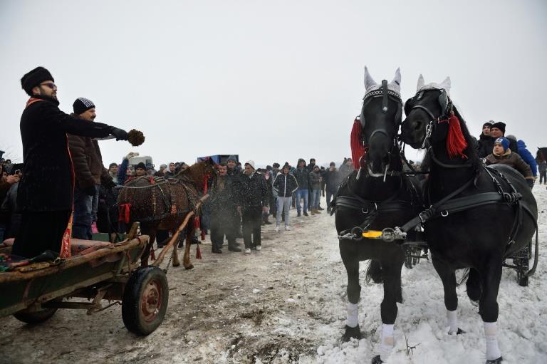 Equine blessings as Romania celebrates Epiphany