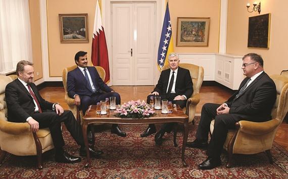 Qatar and Bosnia seek to strengthen relations