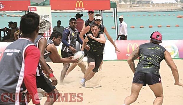 QRF to host beach touch rugby on NSD
