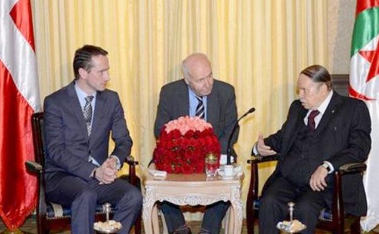 Qatar- Algerian President Meets Danish Foreign Minister