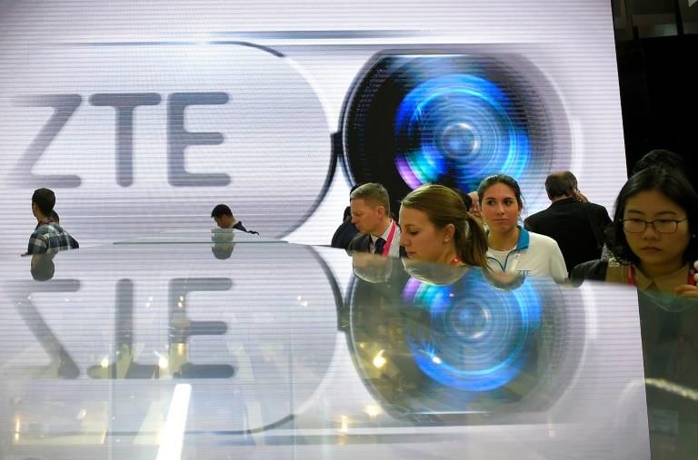 China telecom giant ZTE says it expects lifting of US curbs