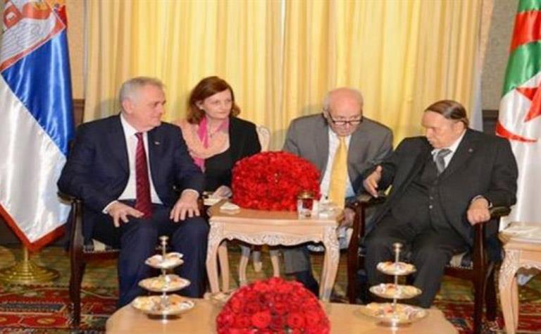 Qatar- Algeria President Meets Serbian Counterpart
