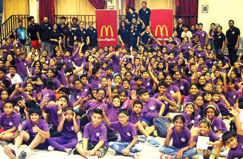 McDonald's Oman sponsors Youth Summer Camp 2016 in Ruwi