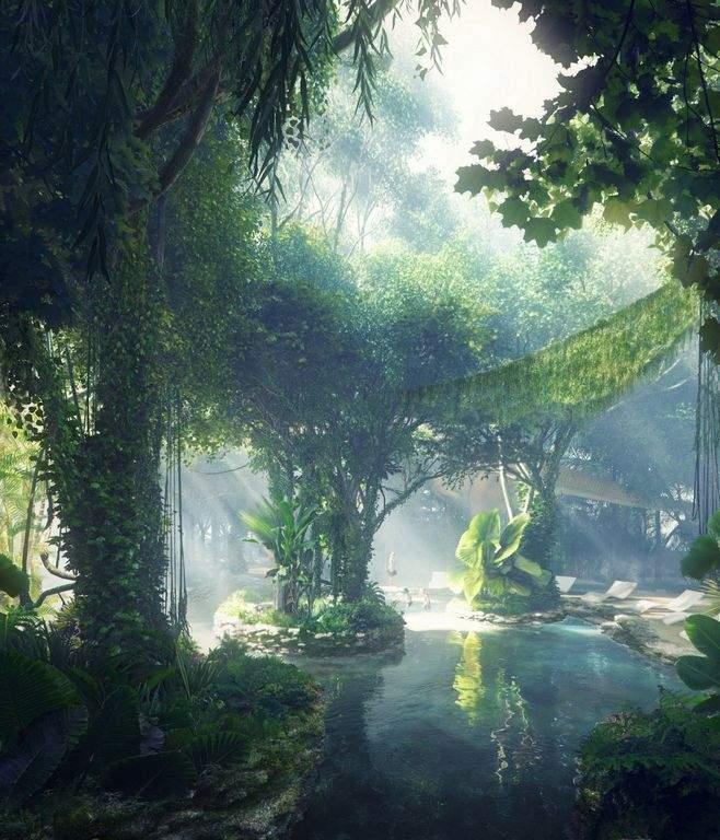 PICS: New Dubai hotel will have its own RAINFOREST!