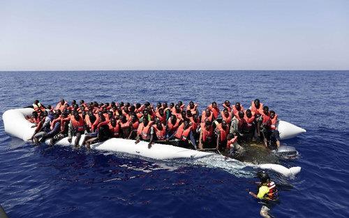 Oman- Some 6,500 migrants rescued off Libya: Italian coastguard