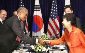 Park, Obama stress China's role on N.Korea nukes, sanctions
