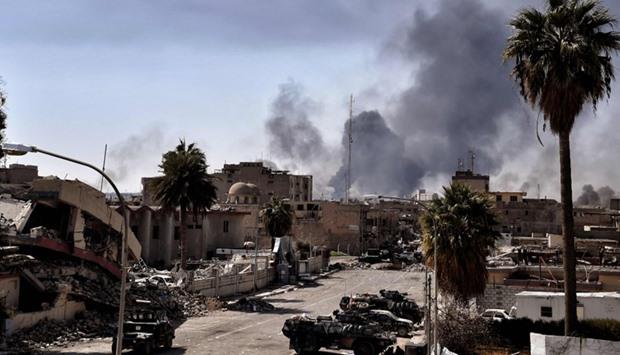 Iraqi forces retake government HQ, museum in Mosul Iraqi forces retake government HQ, museum in Mosul