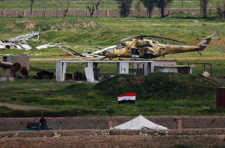 Iraqi helicopter downed in fight to retake Mosul Iraqi helicopter downed in fight to retake Mosul
