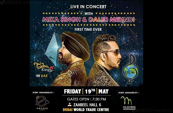 Daler Mehndi and Mika Singh to share stage in Dubai