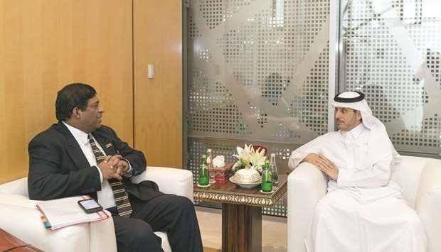 PM, Foreign Minister meet Sri Lankan FM