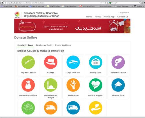 Oman- Donations portal collects RO252,785 in the holy month of Ramadan