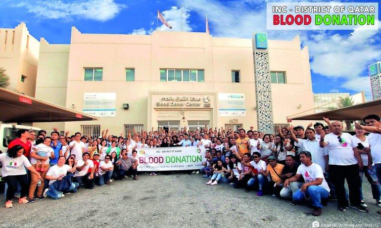 Qatar- INCQ holds blood donation campaign