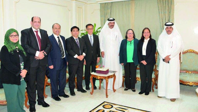 Qatar Chamber hosts Filipino business delegation