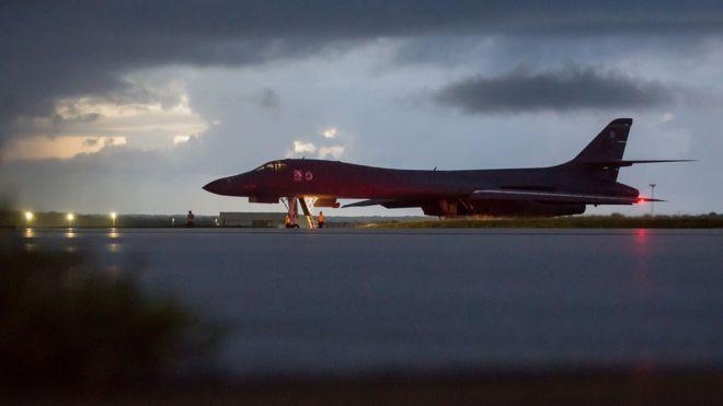 US bombers fly close to North Korea's east coast as tensions rise
