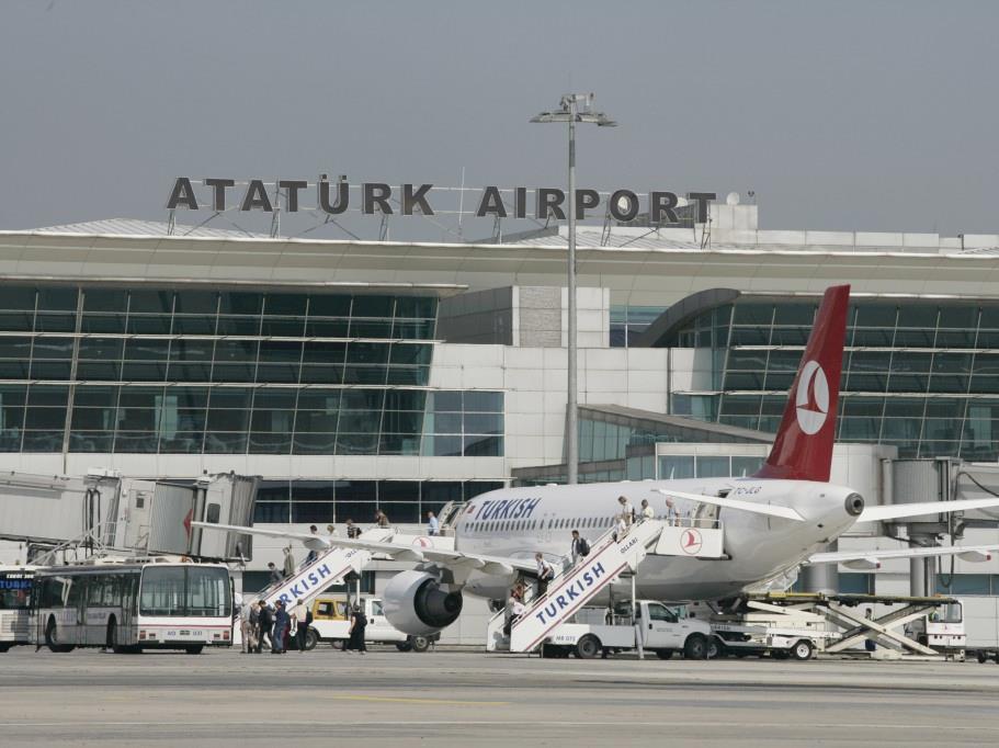 Istanbul's Ataturk airport closed after jet crashes