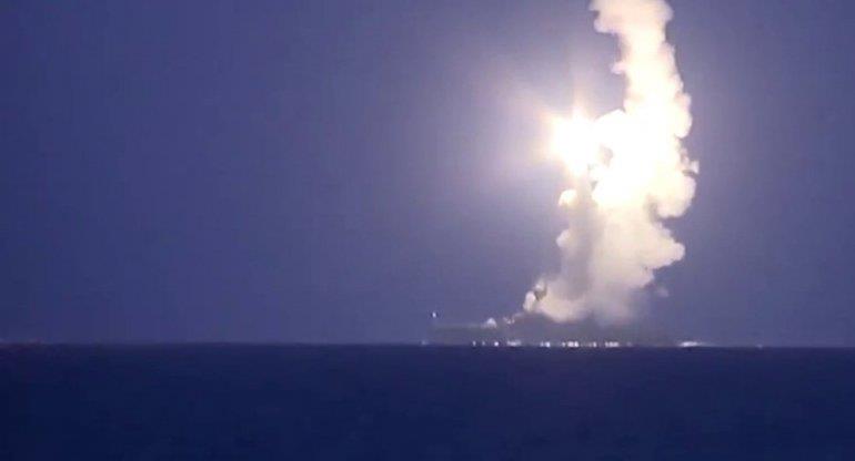 Two Russian submarines target Islamic State in Syria