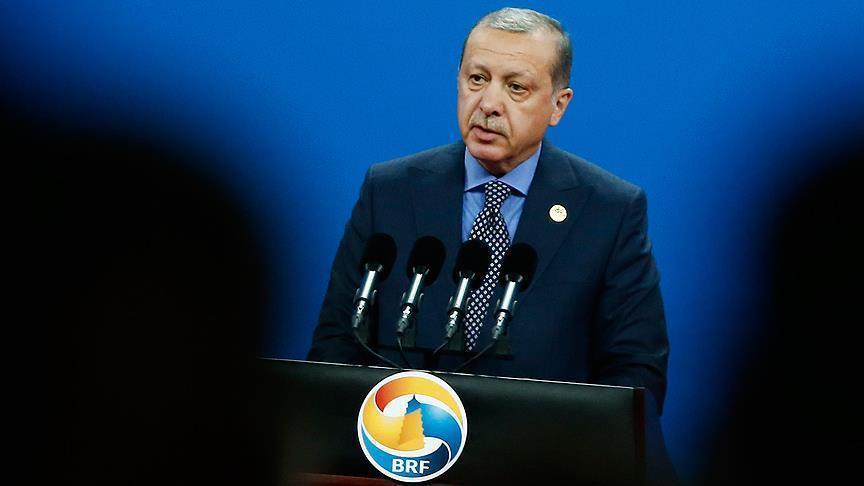 Erdogan: Turkey won't allow terrorist corridor on its southern border