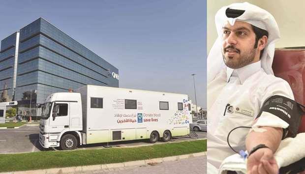 QNB employees donate blood