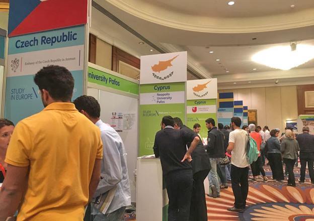 Over 2,000 Jordanian students pre-registered online to attend Study in Europe Fair Over 2,000 Jordanian students pre-registered online to attend Study in Europe Fair