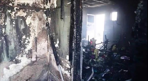UAE- Video: Firefighters in RAK rescue woman trapped in house fire