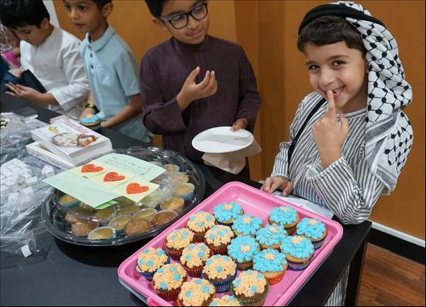 UAE- Students make money at school, donate for charity