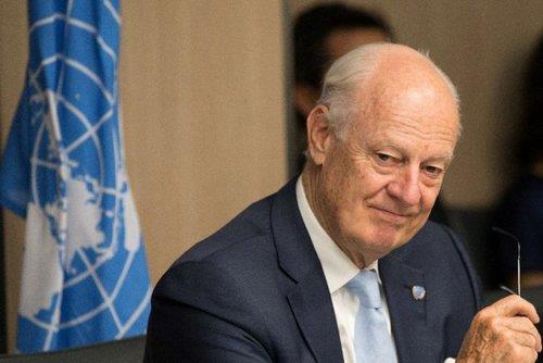 UN Syria envoy in Moscow ahead of peace talks