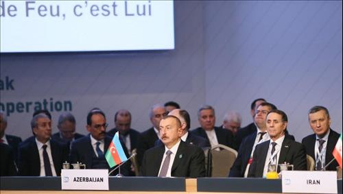 President Ilham Aliyev attends D8 Summit in Istanbul (PHOTO)