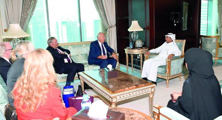 Qatar- Foreign Ministry official meets Hague delegation
