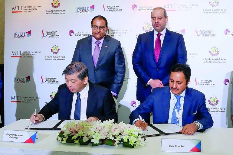 Singapore Forum unveils opportunities in Qatar
