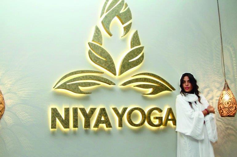 Qatar- Niya Yoga raises breast cancer awareness