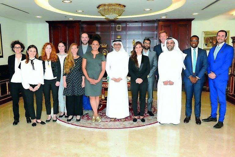 Qatar- Minister meets UN Alliance of Civilizations delegation