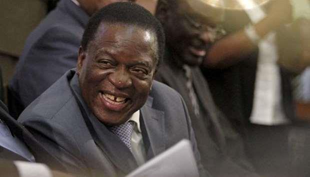 Qatar- Zimbabwe's Mnangagwa adds to calls for Mugabe to go