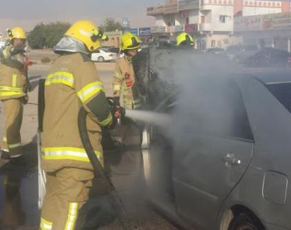 UAE- Car bursts into flames in RAK, no casualties reported