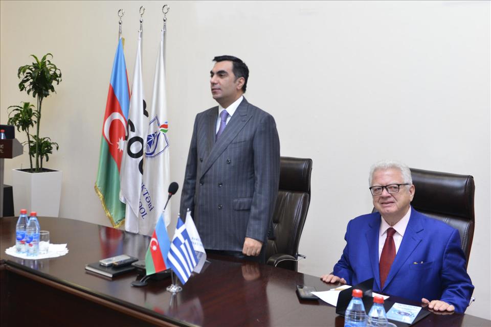 Ambassador of Greece to Azerbaijan at Baku Higher Oil School