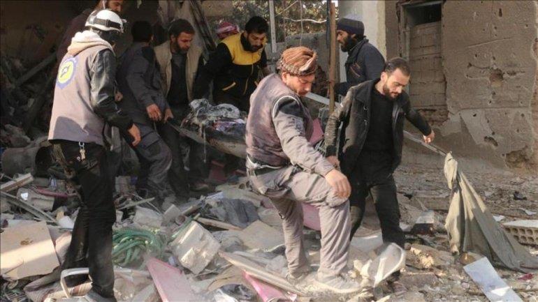 Syrian regime renews attacks on E. Ghouta despite truce